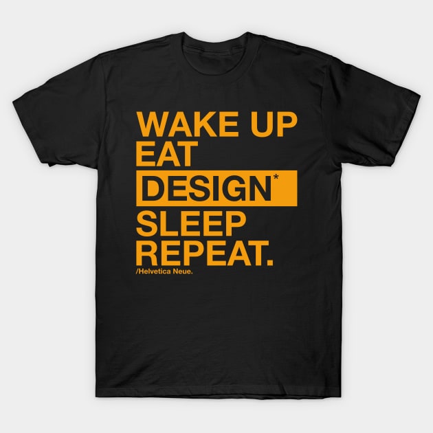 Wake up graphic design T-Shirt by dynecreative